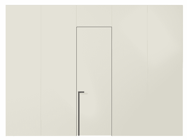 Панели для отделки стен Панель Эмаль. Цвет Матовый молочно-белый. Материал Гладкая эмаль. Коллекция Эмаль. Картинка.