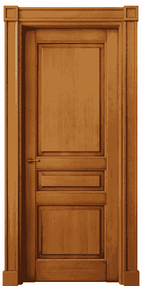 Дверь межкомнатная 6305 БСП . Цвет Бук светлый с патиной. Материал Массив бука с патиной. Коллекция Toscana Plano. Картинка.