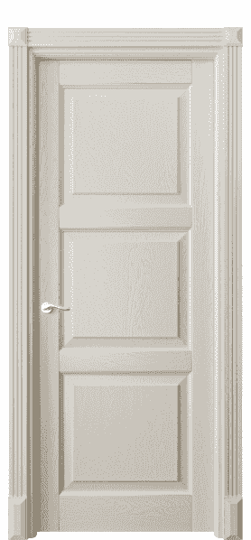 Дверь межкомнатная 0731 ДОС. Цвет Дуб облачный серый. Материал Массив дуба эмаль. Коллекция Lignum. Картинка.