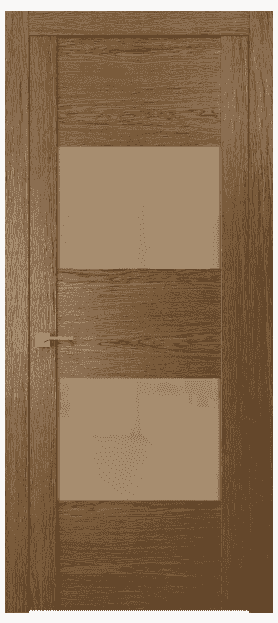 Дверь межкомнатная 4115 ДЯН ЛТ. Цвет Дуб янтарный. Материал Шпон ценных пород. Коллекция Quadro. Картинка.