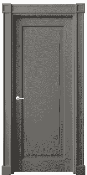 Дверь межкомнатная 6321 БКЛС. Цвет Бук классический серый. Материал Массив бука эмаль. Коллекция Toscana Elegante. Картинка.