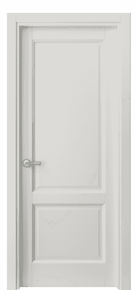 Дверь межкомнатная 1421 МСР. Цвет Матовый серый. Материал Гладкая эмаль. Коллекция Galant. Картинка.