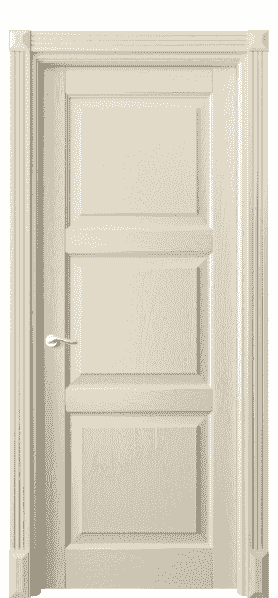 Дверь межкомнатная 0731 ДМЦ. Цвет Дуб марципановый. Материал Массив дуба эмаль. Коллекция Lignum. Картинка.