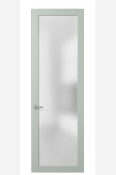 Дверь межкомнатная 2102 - planum NCS S 1005-B80G. Цвет NCS NCS S 1005-B80G. Материал Гладкая эмаль. Коллекция Planum. Картинка.