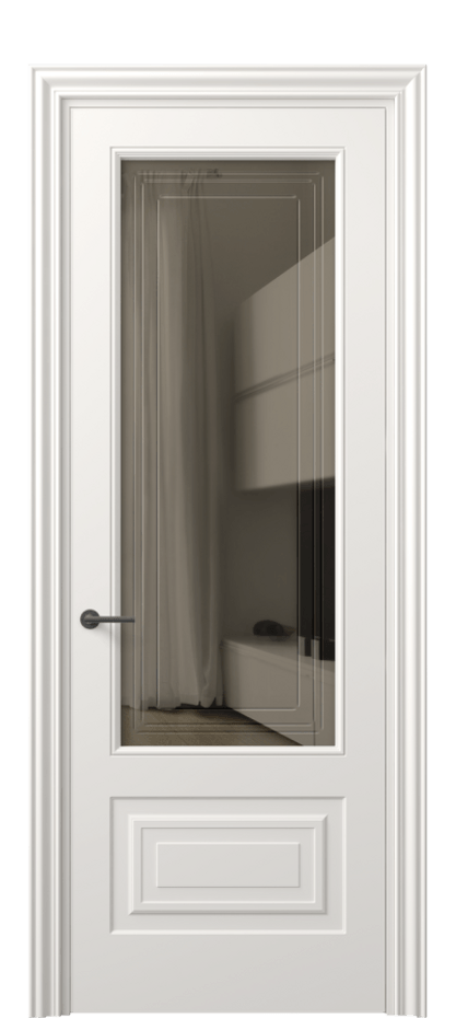 Дверь межкомнатная Mascot 8442 Матовый пудровый белый Прозрачное бронзовое стекло с гравировкой "Грани", триплекс, 7 мм Фигурный наличник МПБЛ Цена 62079 ₽ Наличники уже входят в базовый комплект. Фабрика дверей Волховец 8 (800) 551 43 19 Межкомнатная дверь Mascot 8442 Матовый пудровый белый Прозрачное бронзовое стекло с гравировкой "Грани", триплекс, 7 мм Цена 62079 ₽ | Volhovec