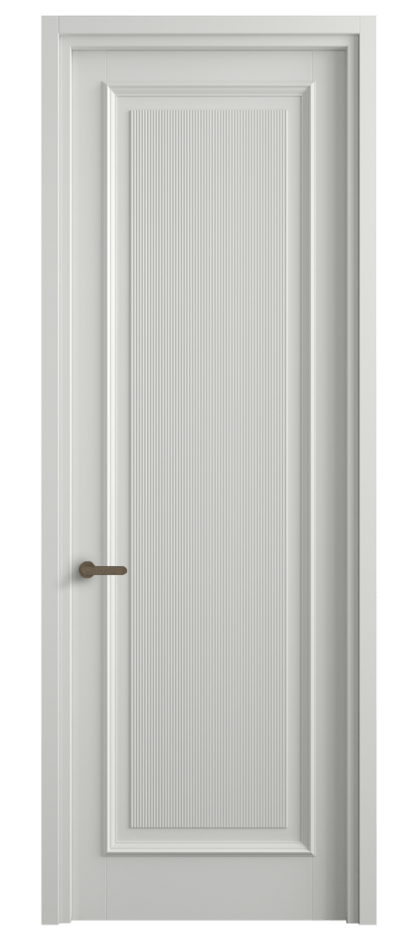Дверь межкомнатная Шарм 6711 Матовый светло-серый Узкий классический наличник МССР Цена 97699 ₽ Наличники уже входят в базовый комплект. Фабрика дверей Волховец 8 (800) 551 43 19 Межкомнатная дверь Шарм 6711 Матовый светло-серый Цена 97699 ₽ | Volhovec