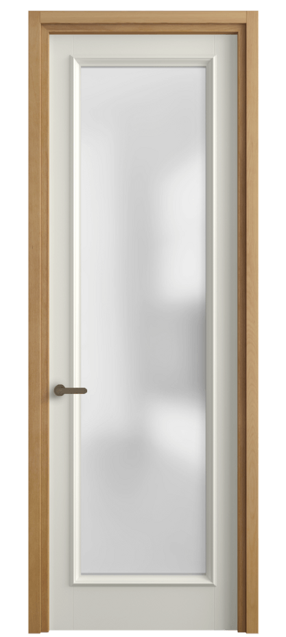 Межкомнатная дверь Charm 6702 Бук жемчуг Сатинированное стекло Цена 94599 ₽ | Volhovec