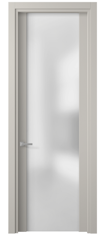 Дверь межкомнатная Planum 4114 Матовый облачно-серый Сатинированное стекло Гладкий наличник МОС Цена 52180 ₽ Наличники уже входят в базовый комплект. Фабрика дверей Волховец 8 (800) 551 43 19 Межкомнатная дверь Planum 4114 Матовый облачно-серый Сатинированное стекло Цена 52180 ₽ | Volhovec