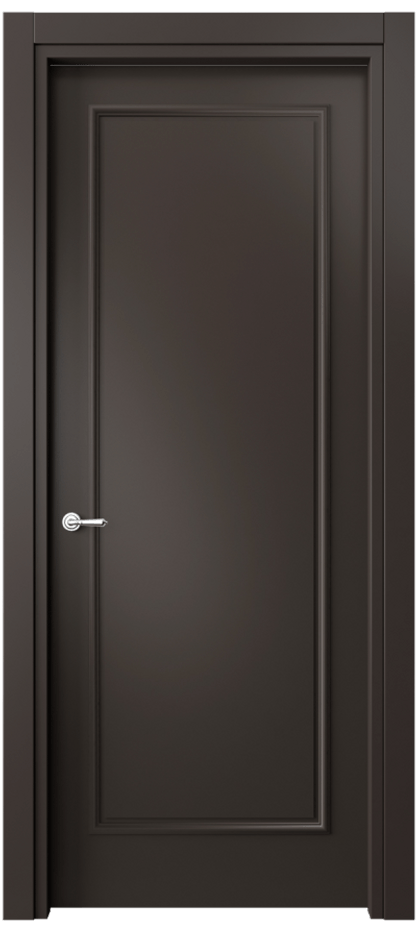 Дверь межкомнатная Paris 8101 Матовый антрацит Гладкий наличник МАН Цена 50990 ₽ Наличники уже входят в базовый комплект. Фабрика дверей Волховец 8 (800) 551 43 19 Межкомнатная дверь Paris 8101 Матовый антрацит Цена 50990 ₽| Volhovec