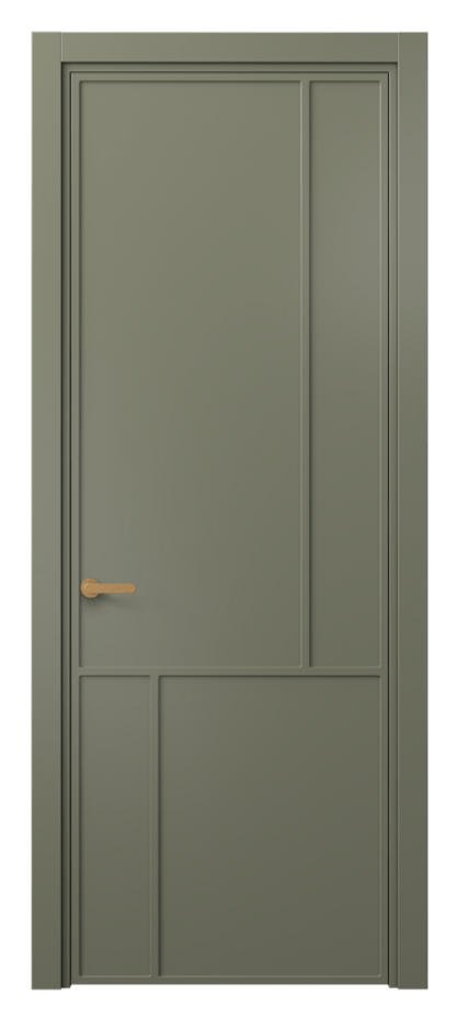Межкомнатная дверь Frame 8606 Матовый оливковый тёмный  Цена 48311 ₽ | Volhovec
