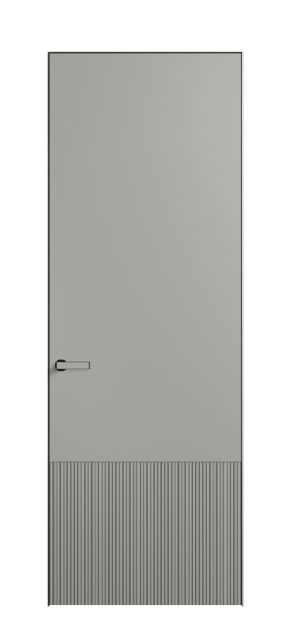 Межкомнатная дверь Velvet АКП 8202 Матовый нейтральный серый. Цена 53351  | Volhovec