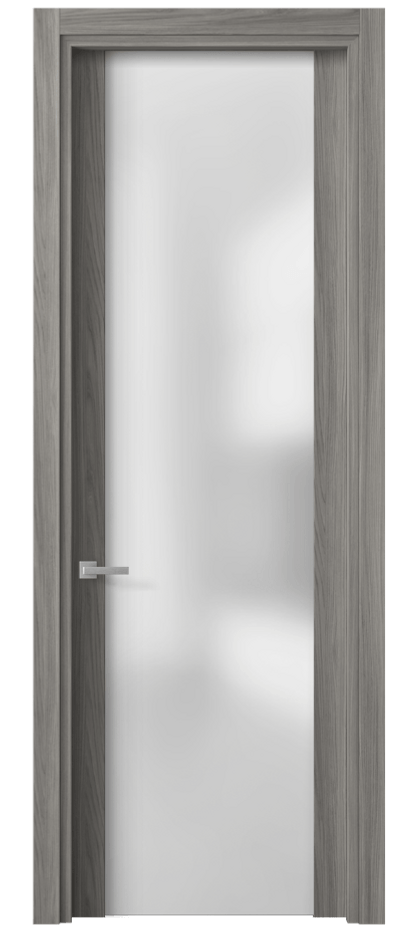 Межкомнатная дверь Planum 4114 Имбирный ясень Сатинированное стекло Цена 37399 ₽ | Volhovec