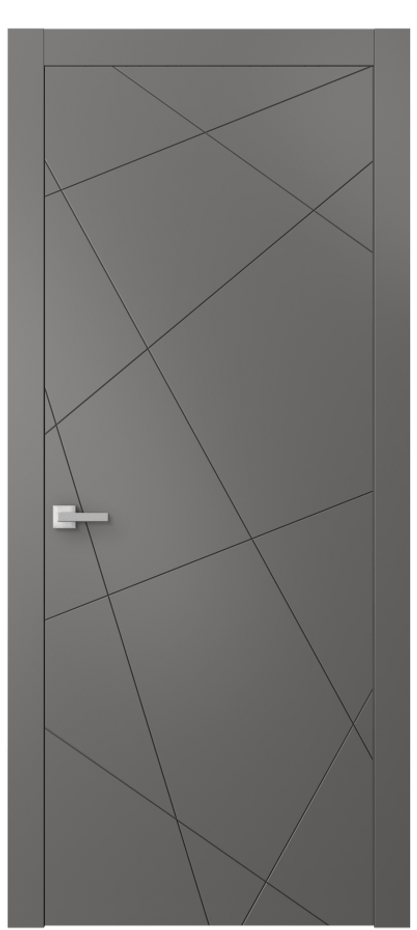 Межкомнатная дверь Linea 8048 Матовый классический серый  Цена 46239 ₽ | Volhovec