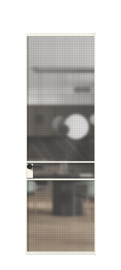 Алюминиевая дверь АЛПЛ040.02 Алюминий пудровый белый Декоративное стекло с сеткой "Mesh silver", триплекс. Без короба АПБЛ Цена 130370 Стоимость комплекта двери включает:
1. Полотно (600/650/700/750/800/850/900/950*2000-2400 мм).
2. Короб
3. Комплект фурнитуры (2 торцевые петли и магнитный замок с ответной планкой). Фабрика дверей Волховец 8 (800) 551 43 19 Алюминиевая дверь АЛПЛ040.02 Алюминий пудровый белый Декоративное стекло с сеткой "Mesh silver", триплекс Цена 130370 | Volhovec