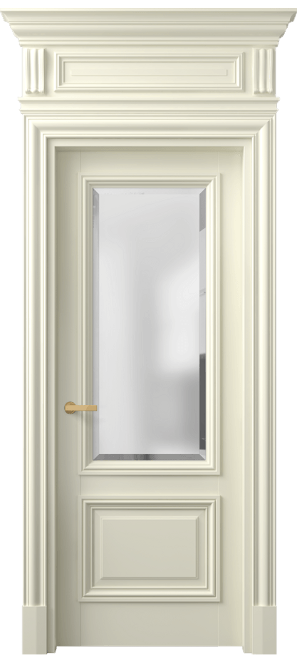 Дверь межкомнатная Antique 7302 Бук молочно-белый Сатинированное стекло с фацетом, 6 мм КЭП + Объёмный фриз + Карниз БМБ Цена 6470 AZE Наличники уже входят в базовый комплект. Фабрика дверей Волховец 8 (800) 551 43 19 Межкомнатная дверь Antique 7302 Бук молочно-белый Сатинированное стекло с фацетом, 6 мм Цена 6470 AZE | Volhovec