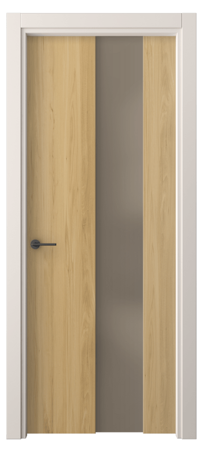 Межкомнатная дверь Фридом 4226 Солнечный вяз Сатинированное бронзовое стекло, триплекс Цена 33474 ₽ | Volhovec