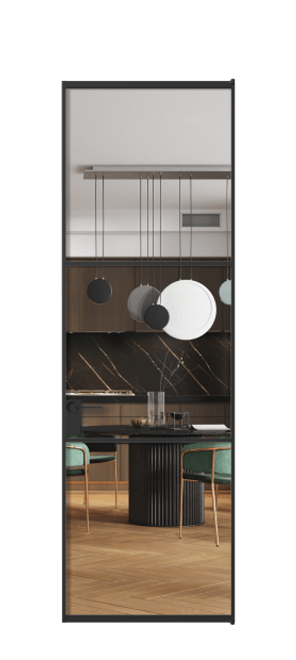 Алюминиевая дверь АЛПЛ040.03 Алюминий Черный Прозрачное стекло "Crystal Vision", калёное. Без короба чер Цена 213990 Стоимость комплекта двери включает:
1. Полотно (600/650/700/750/800/850/900/950*2000-2400 мм).
2. Короб
3. Комплект фурнитуры (2 торцевые петли и магнитный замок с ответной планкой). Фабрика дверей Волховец 8 (800) 551 43 19 Алюминиевая дверь АЛПЛ040.03 Алюминий Черный Прозрачное стекло "Crystal Vision", калёное Цена 213990 | Volhovec