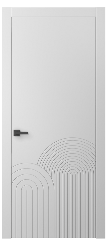 Межкомнатная дверь Линия 8059 Матовый белоснежный  Цена 57799 ₽ | Volhovec