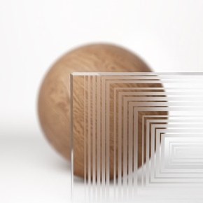 Сатинированное стекло 3 D