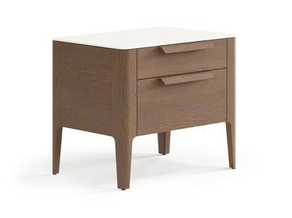 Мебель Тумба прикроватная Piega 2 ящика. Цвет Дуб туманный матовый. Материал Массив дуба матовый. Коллекция Тумба прикроватная Piega 2 ящика. Фото. Мебель Тумба прикроватная Piega 2 ящика. Цвет Дуб туманный матовый. Материал Массив дуба матовый. Коллекция Тумба прикроватная Piega 2 ящика. Картинка.