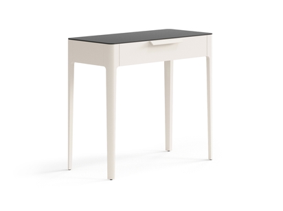 Мебель Консоль Piega 1 ящик. Цвет Матовый бежево-серый. Материал Гладкая эмаль. Коллекция Консоль Piega 1 ящик. Фото. Мебель Консоль Piega 1 ящик. Цвет Матовый бежево-серый. Материал Гладкая эмаль. Коллекция Консоль Piega 1 ящик. Картинка.