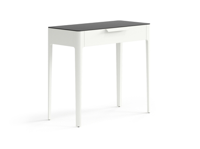 Мебель Консоль Piega 1 ящик. Цвет Матовый жемчужный. Материал Гладкая эмаль. Коллекция Консоль Piega 1 ящик. Фото. Мебель Консоль Piega 1 ящик. Цвет Матовый жемчужный. Материал Гладкая эмаль. Коллекция Консоль Piega 1 ящик. Картинка.