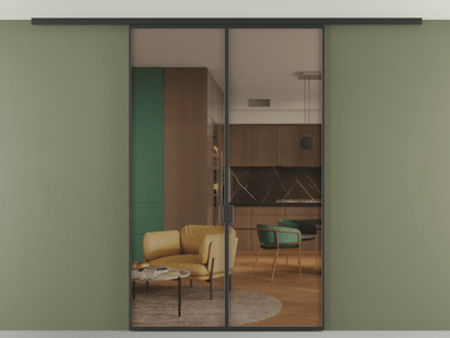 Алюминевая перегородка pv2_01 Бронза прозрачное ЧЕР. Цвет Алюминий Черный. Материал Алюминий. Коллекция Перегородка Formato вдоль стены на потолок двустворчатая. Фото. Алюминевая перегородка pv2_01 Бронза прозрачное ЧЕР. Цвет Алюминий Черный. Материал Алюминий. Коллекция Перегородка Formato вдоль стены на потолок двустворчатая. Картинка.