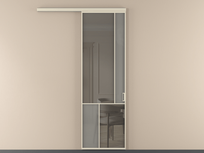 Алюминевая перегородка vd1_1 Алюминий бежево-серый Серый сатин матовое + Серый прозрачное. Цвет Алюминий бежево-серый. Материал Алюминий в эмали. Коллекция Перегородка Mosaic вдоль стены одностворчатая. Фото. Алюминевая перегородка vd1_1 Алюминий бежево-серый Серый сатин матовое + Серый прозрачное. Цвет Алюминий бежево-серый. Материал Алюминий в эмали. Коллекция Перегородка Mosaic вдоль стены одностворчатая. Картинка.