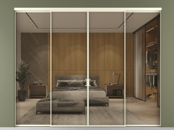 Алюминевая перегородка АЛПР 040.01_АМБ_Stopsol Bronze_new. Цвет Алюминий молочно-белый. Материал Алюминий в эмали. Коллекция Перегородка Формато внутри проёма 4 створки. Фото. Алюминевая перегородка АЛПР 040.01_АМБ_Stopsol Bronze_new. Цвет Алюминий молочно-белый. Материал Алюминий в эмали. Коллекция Перегородка Формато внутри проёма 4 створки. Картинка.