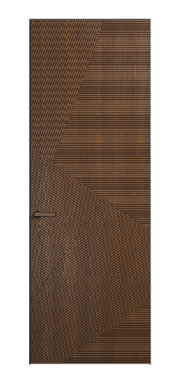 Дверь межкомнатная ПУ 8213 ДКШ.М Дуб каштановый матовый. Цвет Дуб каштановый матовый. Материал Массив дуба матовый. Коллекция Velvet. Картинка.