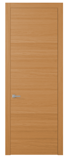 Дверь межкомнатная 0010 ДМНМР. Цвет Дуб миндальный матовый. Материал Радиальный шпон НатурВуд. Коллекция Планум. Картинка.