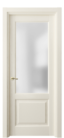 Межкомнатная дверь 0740 ДМБ САТ. Цвет Дуб молочно-белый. Материал Массив дуба эмаль. Коллекция Lignum. Фото. Дверь межкомнатная 0740 ДМБ САТ. Цвет Дуб молочно-белый. Материал Массив дуба эмаль. Коллекция Lignum. Картинка.