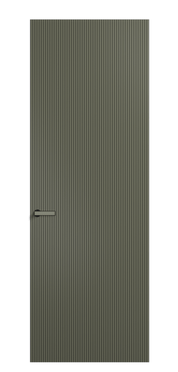 Дверь межкомнатная АКУ 8201 МОТ Матовый оливковый тёмный. Цвет Матовый оливковый тёмный. Материал Гладкая эмаль. Коллекция Velvet. Картинка.