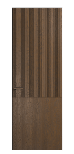 Дверь межкомнатная 8205 ДТМ.М. Цвет Дуб туманный матовый. Материал Массив дуба матовый. Коллекция Velvet. Картинка.