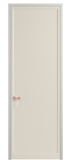 Дверь межкомнатная 7501 МБСР. Цвет Матовый бежево-серый. Материал Гладкая эмаль. Коллекция Softform. Картинка.