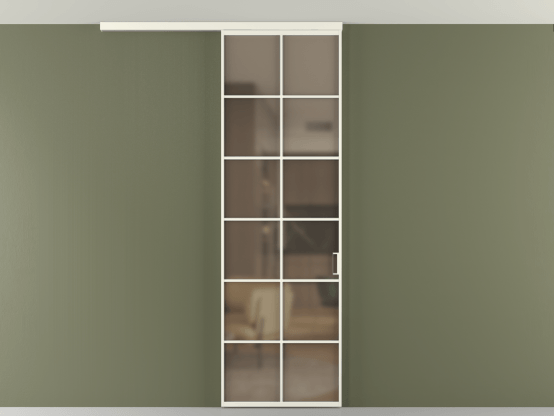 Алюминевая перегородка АЛПР 040.05_АЖМ_Бронза сатин триплекс_new. Цвет Алюминий жемчужный. Материал Алюминий в эмали. Коллекция Перегородка Формато вдоль стены на потолок 1 створка. Фото. Алюминевая перегородка АЛПР 040.05_АЖМ_Бронза сатин триплекс_new. Цвет Алюминий жемчужный. Материал Алюминий в эмали. Коллекция Перегородка Формато вдоль стены на потолок 1 створка. Картинка.