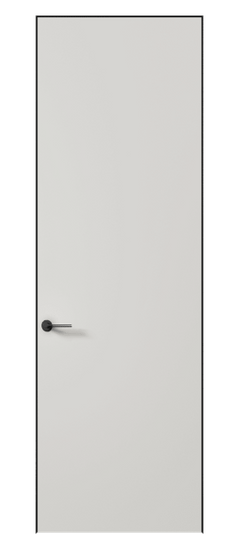 Дверь межкомнатная 0010 МСР Матовый серый. Цвет Матовый серый. Материал Гладкая эмаль. Коллекция Planum Pro. Картинка.