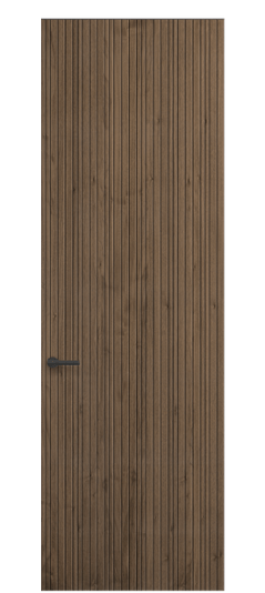 Дверь межкомнатная ПУ 0021 ОМДМ. Цвет Орех медный матовый. Материал Шпон Naturwood. Коллекция Select. Картинка.