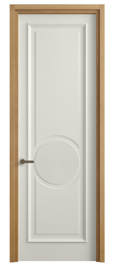 Дверь межкомнатная 6719 БЖМ. Цвет Бук жемчуг. Материал Массив бука эмаль. Коллекция Charm. Картинка.