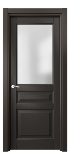Межкомнатная дверь 0710 ДАН САТ. Цвет Дуб антрацит. Материал Массив дуба эмаль. Коллекция Lignum. Фото. Дверь межкомнатная 0710 ДАН САТ. Цвет Дуб антрацит. Материал Массив дуба эмаль. Коллекция Lignum. Картинка.