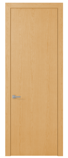 Дверь межкомнатная 0010 ДЗЛМ. Цвет Дуб золотой матовый. Материал Шпон НатурВуд. Коллекция Планум. Картинка.
