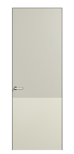 Дверь межкомнатная АКУ 8205 ММБ Матовый молочно-белый. Цвет Матовый молочно-белый. Материал Гладкая эмаль. Коллекция Velvet. Картинка.