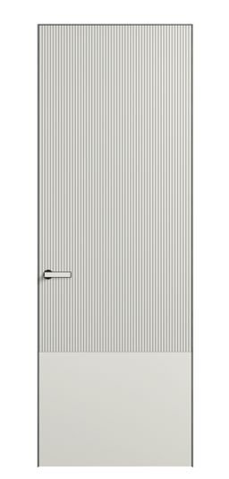Дверь межкомнатная АКП 8203 МЖМ Матовый жемчужный. Цвет Матовый жемчужный. Материал Гладкая эмаль. Коллекция Velvet. Картинка.