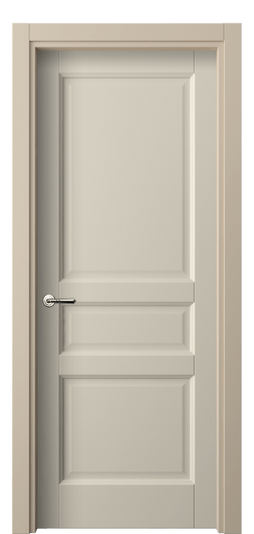 Дверь межкомнатная 1431 ПЭСБ. Цвет ПЭТ светло-бежевый. Материал ПЭТ. Коллекция Galant. Картинка.