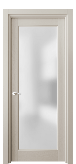 Дверь межкомнатная 0700 ДСБЖ САТ. Цвет Дуб светло-бежевый. Материал Массив дуба эмаль. Коллекция Лигнум. Картинка.