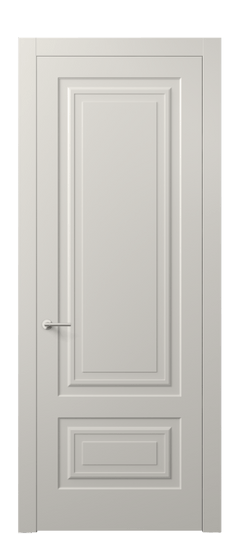 Дверь межкомнатная АКП 8441 МОС Матовый облачно-серый. Цвет Матовый облачно-серый. Материал Гладкая эмаль. Коллекция Маскот. Картинка.
