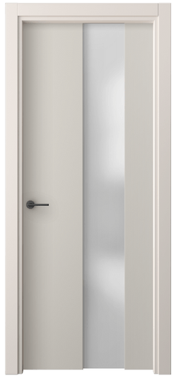 Дверь межкомнатная 4226 ПЭСС САТ. Цвет ПЭТ светло-серый. Материал ПЭТ. Коллекция Фридом. Картинка.