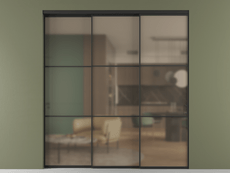 Перегородка Formato внутри проёма телескопик синхро 2