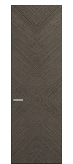 Дверь межкомнатная АКП 0205 ЭВСМФ Эвкалипт серый матовый фризе. Цвет Эвкалипт серый матовый фризе. Материал Шпон эвкалипта НатурВуд. Коллекция Рифт. Картинка.