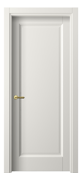 Дверь межкомнатная 1401 ПЭБЛ. Цвет ПЭТ белоснежный. Материал ПЭТ. Коллекция Galant. Картинка.